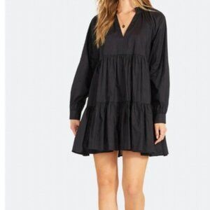 Steve Madden BB Dakota Black Mini Dress NWT Size Large